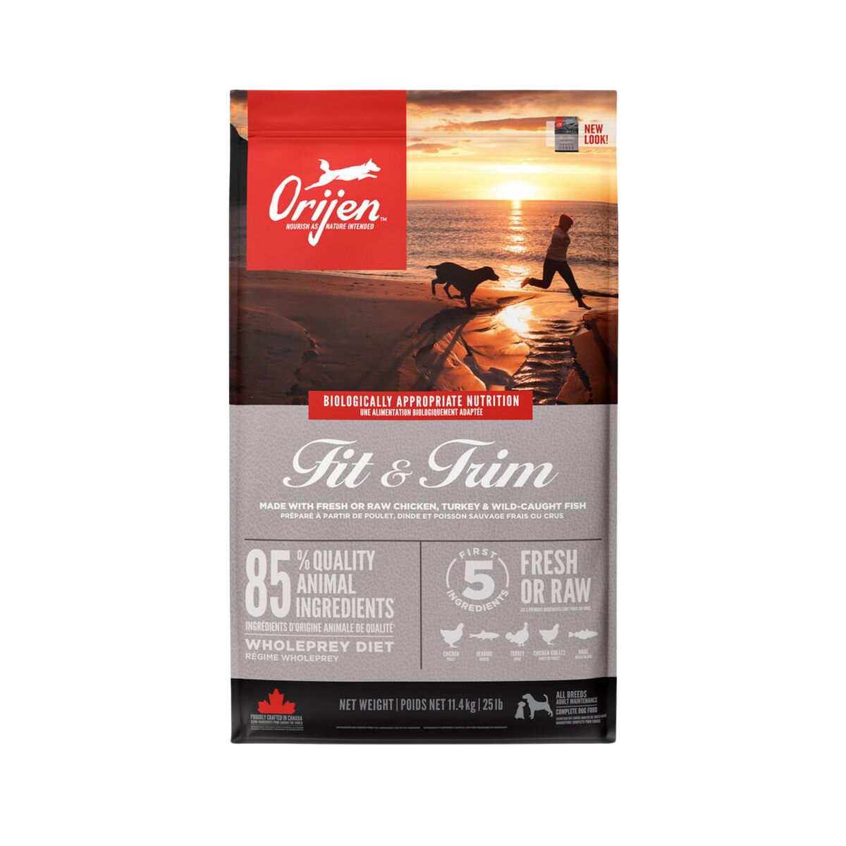 Orijen Fit & Trim Dry Dog Food – 11.4kg